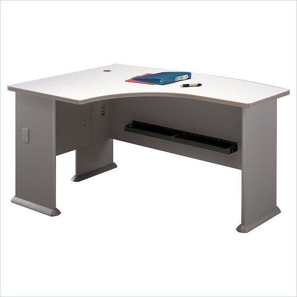 (Scratch & Dent) Bush Business Furniture Outlet Office Advantage L Bow Desk Left Handed, 60