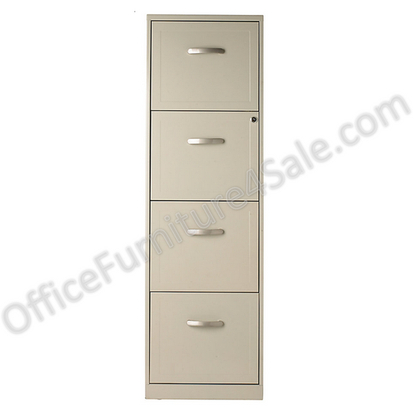 (Scratch & Dent) Realspace Outlet 4-Drawer File Cabinet, 46 3/8