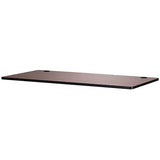 Safco Outlet Electric 60"W Height-Adjustable Table Top, Rectangular, Cherry
