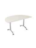 WorkPro Outlet Flex Collection Half Round Table TOP, Gray