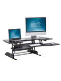 VariDesk ProPlus Manual Standing Desk Converter, 48"W, Black