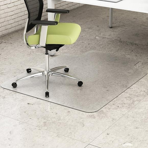 Deflect-O EnvironMat Chair Mat For Hard Floors, With Lip, 36