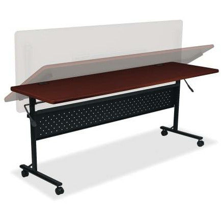 (Scratch and Dent) Lorell Outlet Shift Series Mobile Flipper Training Table, 60