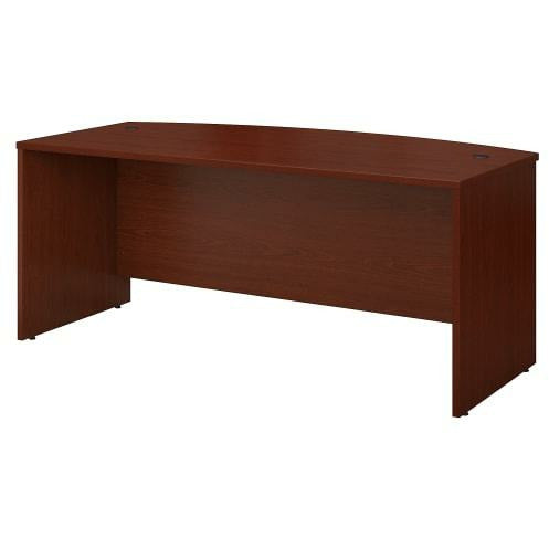 (Scratch and Dent) Bush Business Furniture Components Bow Front Desk, 72