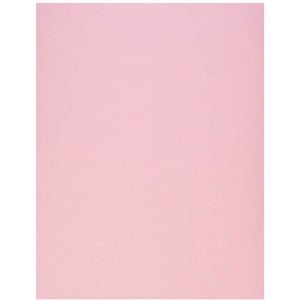 Durable Heavy-Weight Pink Cardstock Paper (Pack of 50)
