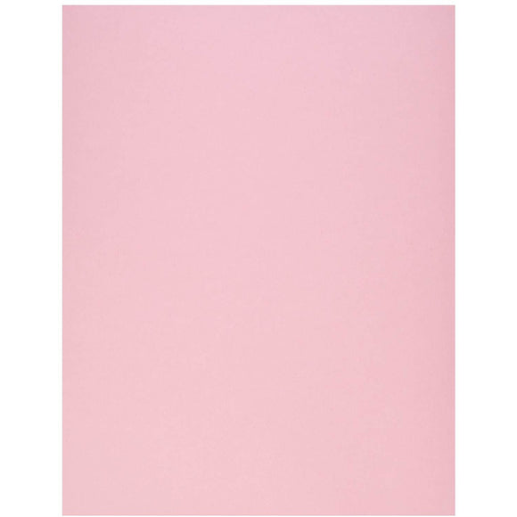 Durable Heavy-Weight Pink Cardstock Paper (Pack of 50)
