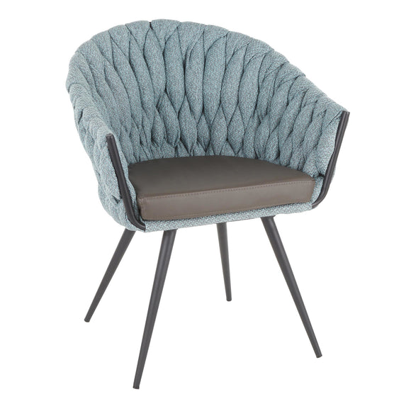 Trenza Series Braided Fabric Visitor Chair