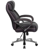 Samson Series Big & Tall 500 lb. Rated Black LeatherSoft Executive Swivel Ergonomic Office Chair