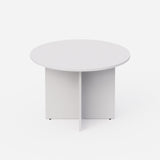 Sheridan 41" Round Conference Table, White