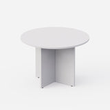Sheridan 41" Round Conference Table, White
