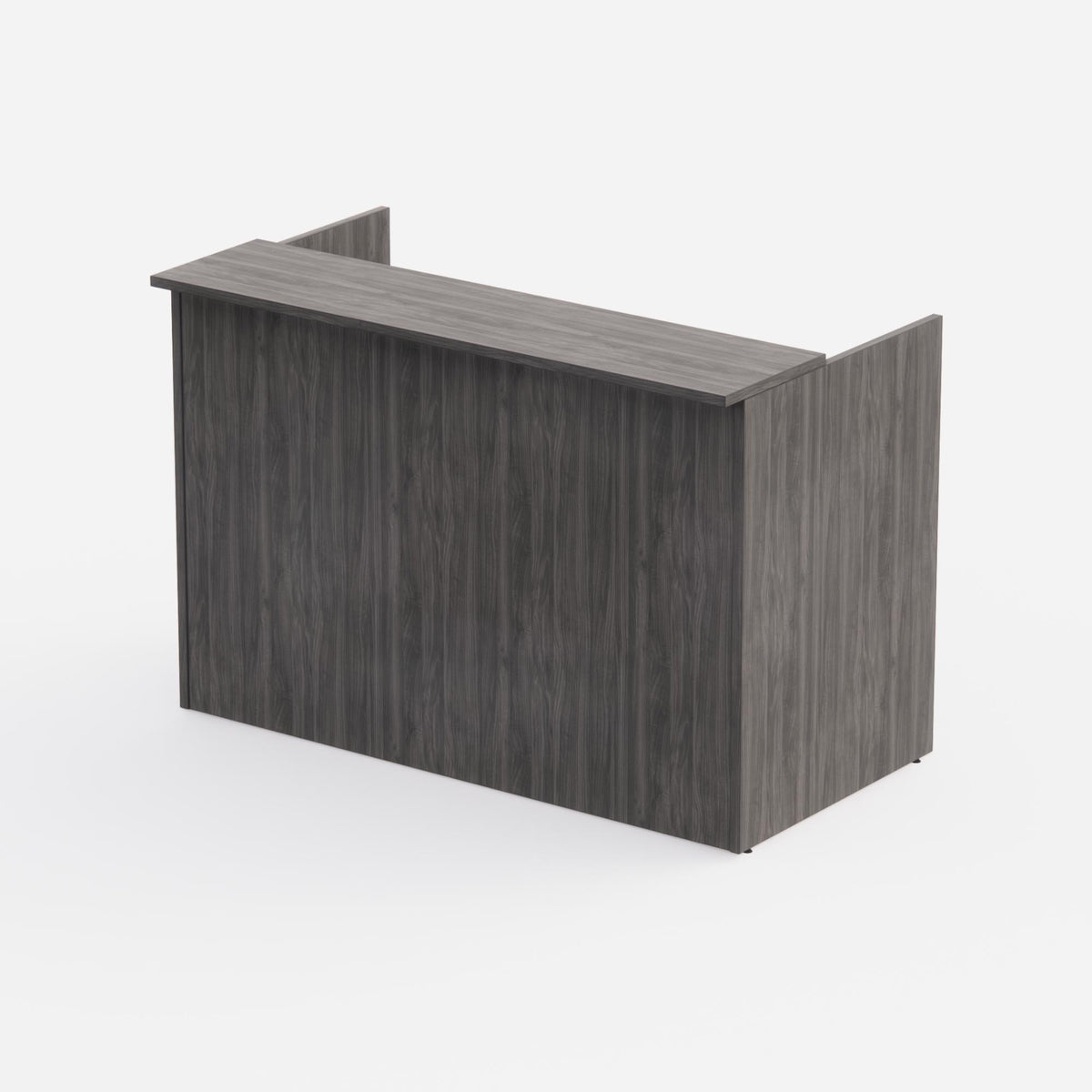Sheridan 5-Ft. Reception Desk with Rectangular Laminate Counter and Locking Hanging Box/File Pedestal Drawers, 60