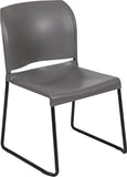 Samson Series Full Back Contoured Stack Chair with Sled Base