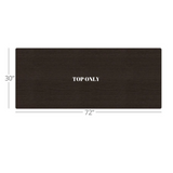WorkPro Outlet Flex Collection Long Rectangle Table Top, 72"W x 30"D, Espresso