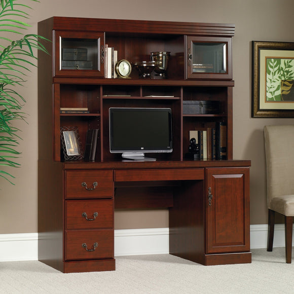 (Scratch & Dent) Sauder Heritage Hill Outlet Credenza and Hutch Combo, 73 1/4