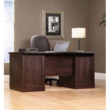 Sauder Outlet Office Port Executive Desk, Dark Alder