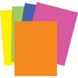 Color Print Outlet Paper, 8 1/2'' X 14'', Assorted Brands, Color, Weight, and Brightness