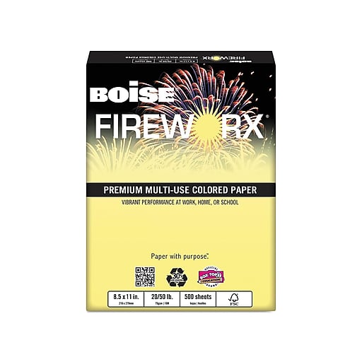 Boise FIREWORX Premium Multipurpose Paper, 20 lbs, 8.5