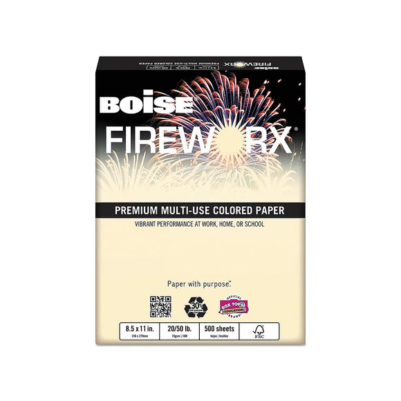 Boise FIREWORX Premium Paper, 20 lbs, 8.5