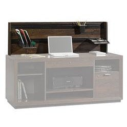 Sauder Forte Collection Hutch/Privacy Wall With Organizer Accessories, 17 5/16