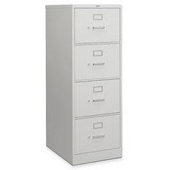 (Scratch & Dent) HON H320 Series 26 1/2''D Vertical 4-Drawer Legal File Cabinet, Light Gray