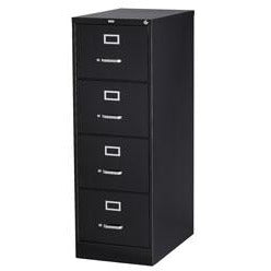 (Scratch & Dent) Realspace PRO 26 1/2''D Vertical Legal-Size File Cabinet, 4-Drawer, Black