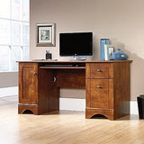 Realspace Outlet Dawson 60"W Computer Desk, Brushed Maple