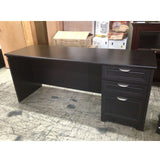 (Scratch and Dent) Magellan Performance Outlet Collection Outlet Executive Desk, 30"H x 70 9/10"W x 23 1/4"D, Espresso