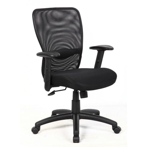 Poder Ergonomic Mesh Task Chair, Black