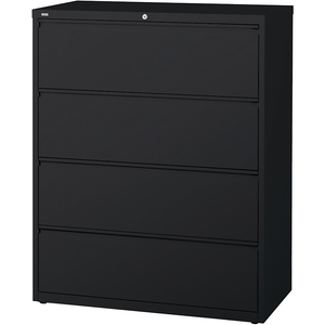 (Scratch & Dent) Realspace PRO Steel Lateral File, 4-Drawer, 52 1/2"H x 42"W x 18 5/8"D, Black