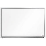 (Scratch & Dent) Foray Outlet Aluminum-Framed Dry-Erase Board, 36'' x 48'', White Board, Silver Frame