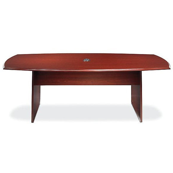 Realspace Outlet Broadstreet Conference Table, Boat-Shaped, Cherry