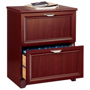 (Scratch & Dent) Realspace Outlet Magellan Collection 2-Drawer Lateral File Cabinet, 30"H x 23 1/2"W x 16 1/2"D, Classic Cherry