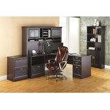 (Scratch and Dent) Realspace Outlet Magellan Performance 71"W Hutch For L-Desk, Espresso