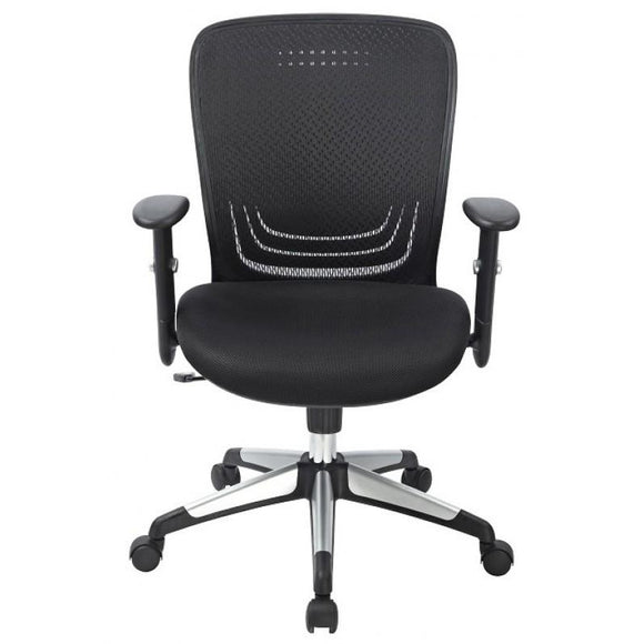 Flex-Flex Ergonomic Task Chair, Black