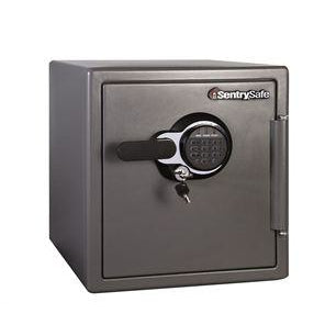 (Scratch & Dent) Sentry Safe Electronic Fire-Safe, 1.23 Cubic Foot Capacity, Gunmetal