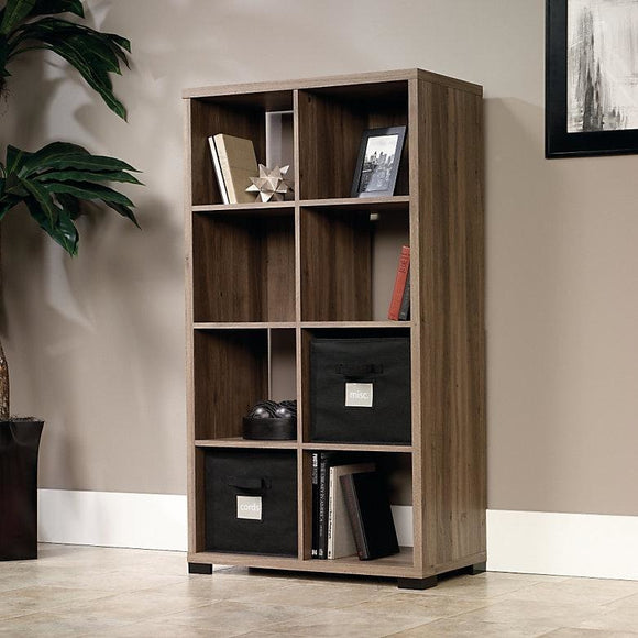 Sauder Transit Outlet Collection Cube-Style Bookcase Room Divider, 55 1/2