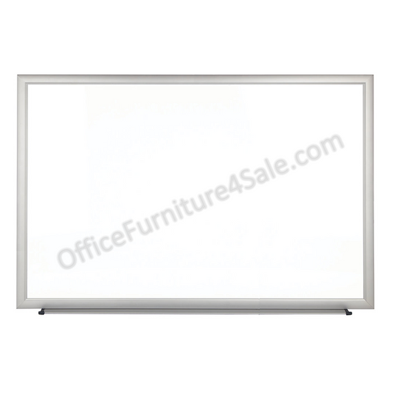 FORAY Outlet Magnetic Dry-Erase Boards With Aluminum Frame, Melamine Board, 48