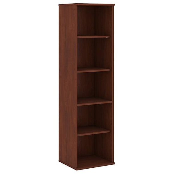 Bush Business Outlet Furniture 5-Shelf Narrow Bookcase, 66 7/8