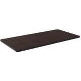 WorkPro Outlet Flex Collection Rectangle Table Top, 60"W x 30"D, Espresso
