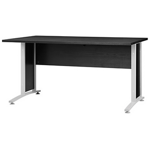 (Scratch & Dent) Tvilum-Scanbirk Outlet Prima Sit Or Stand Flat Desk Top, 46"H x 59"W x 31 1/2"D, Black