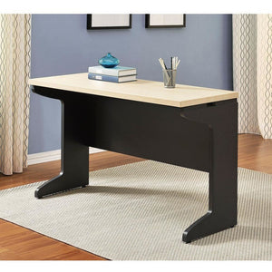 Ameriwood Altra Pursuit Outlet Work Table, Gray/Natural