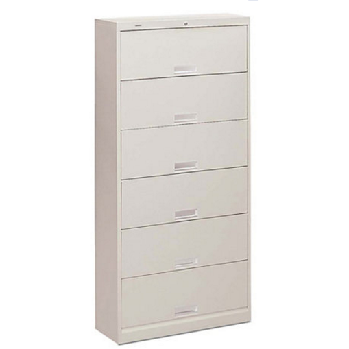 (Scratch & Dent) HON Outlet Brigade 600-Series Shelf File, With Locking Doors, Letter Size, 75 7/8