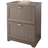 (Scratch & Dent) Realspace Outlet Magellan Collection 2-Drawer Lateral File Cabinet, 30"H x 23 1/2"W x 16 1/2"D, Gray