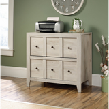 Sauder Outlet Anywhere Solutions Filing Cabinet, 2 Drawers, 33 1/2"H x 36 3/10"W x 19 1/2"D, Chalked Chesnut