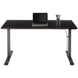 (Scratch and Dent) Realspace Outlet Magellan Performance Electric Height-Adjustable Wood Desk, Espresso