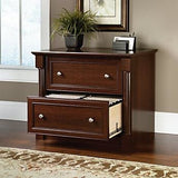 (Scratch & Dent) Sauder Palladia Collection 2-Drawer Lateral File, 29 3/5"H x 36 13/16"W x 22"D, Select Cherry