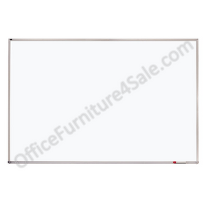 (Scratch & Dent) Quartet Outlet Porcelain Aluminum-Frame Magnetic Dry Erase Board, 48'' x 96''