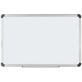 (Scratch & Dent) FORAY Outlet Magnetic Dry-Erase Boards With Aluminum Frame, 36" x 48", White Board, Silver Frame