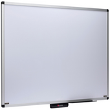 (Scratch & Dent) Smead Justick Dry-Erase White Board, Aluminum, 48" x 36", White, Aluminum Frame Item # 868013