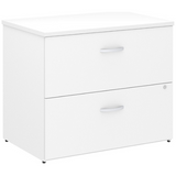 (Scratch & Dent) Bush Business Furniture Studio C Lateral File Cabinet, White